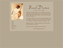 Tablet Screenshot of barddance.org